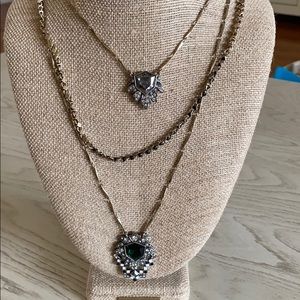 Chloe+Isabel Maven 3-Row Convertible Necklace